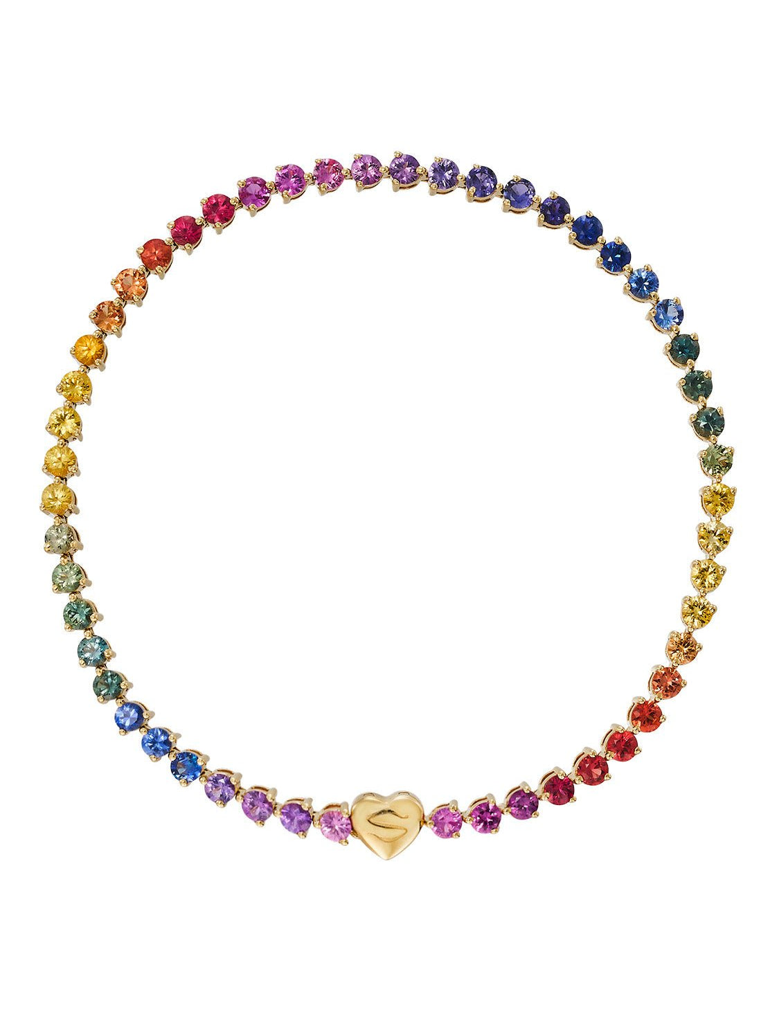 Double Rainbow Sapphire Bracelet - SIA Jewelry