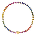 Double Rainbow Sapphire Bracelet - SIA Jewelry