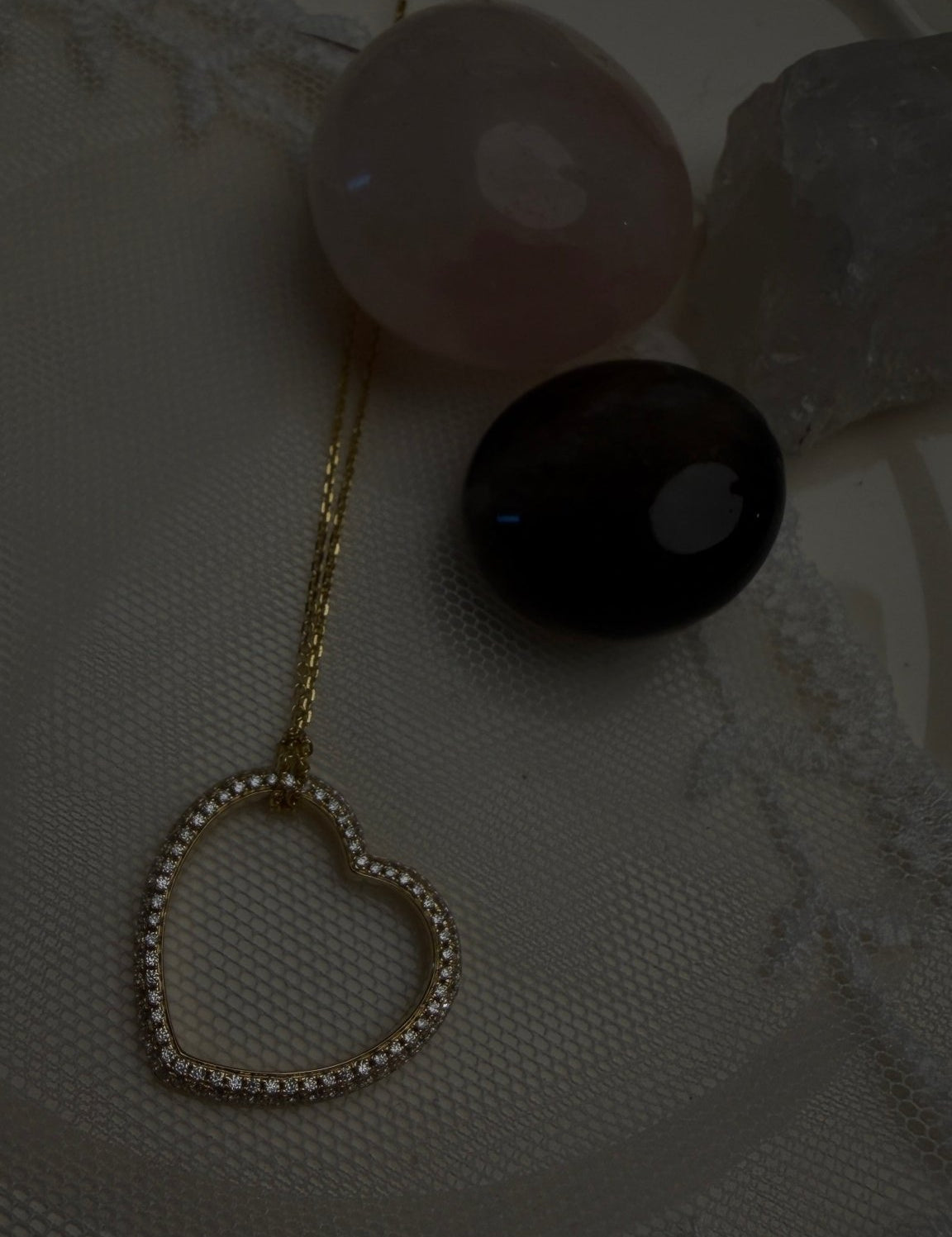 Elara Pavé Heart Ring - SIA Jewelry