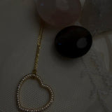 Elara Pavé Heart Ring - SIA Jewelry