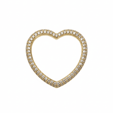 Elara Pavé Heart Ring - SIA Jewelry