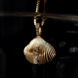 Elysian Shell Diamond Pendant - SIA Jewelry