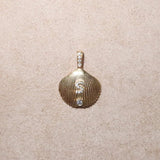 Elysian Shell Diamond Pendant - SIA Jewelry