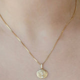 Elysian Shell Diamond Pendant - SIA Jewelry
