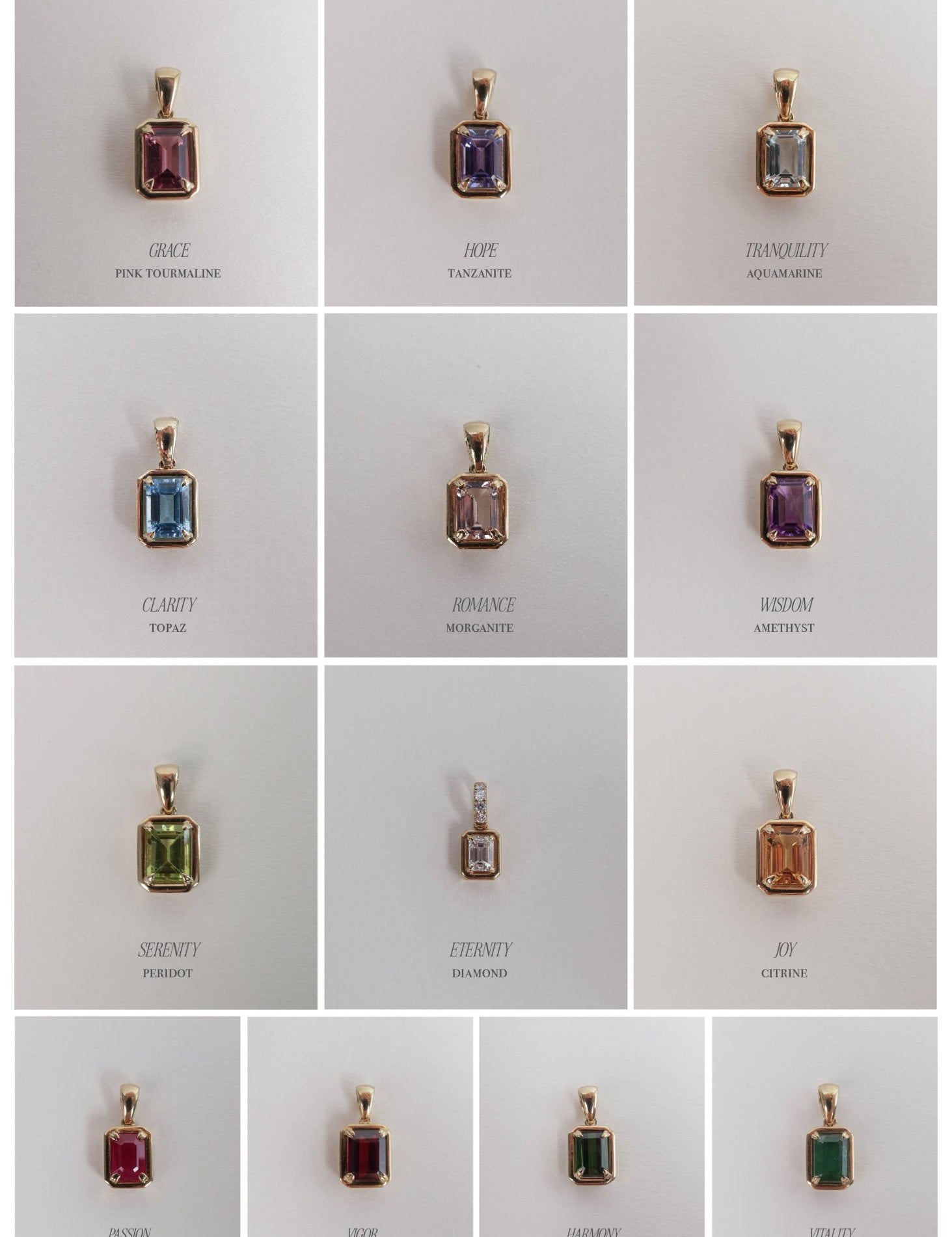 Essence of Emotion - Golden Charm - SIA Jewelry