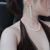 Essence Pearl Diamond Earring - SIA Jewelry