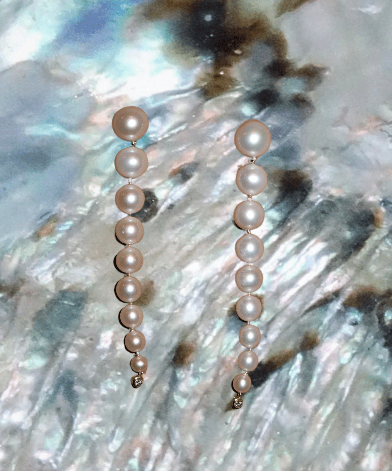 Essence Pearl Diamond Earring - SIA Jewelry