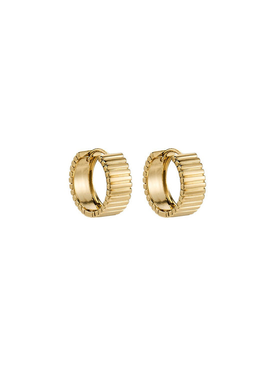 Galia Gold Hoop Earring - SIA Jewelry
