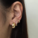 Gina Gold Huggie - SIA Jewelry