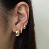 Gina Gold Huggie - SIA Jewelry