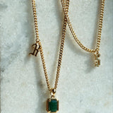 Gothic Initial Chain - SIA Jewelry