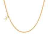 Gothic Initial Chain - SIA Jewelry