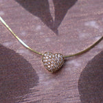 Heart Diamond Bubble Pendent - SIA Jewelry