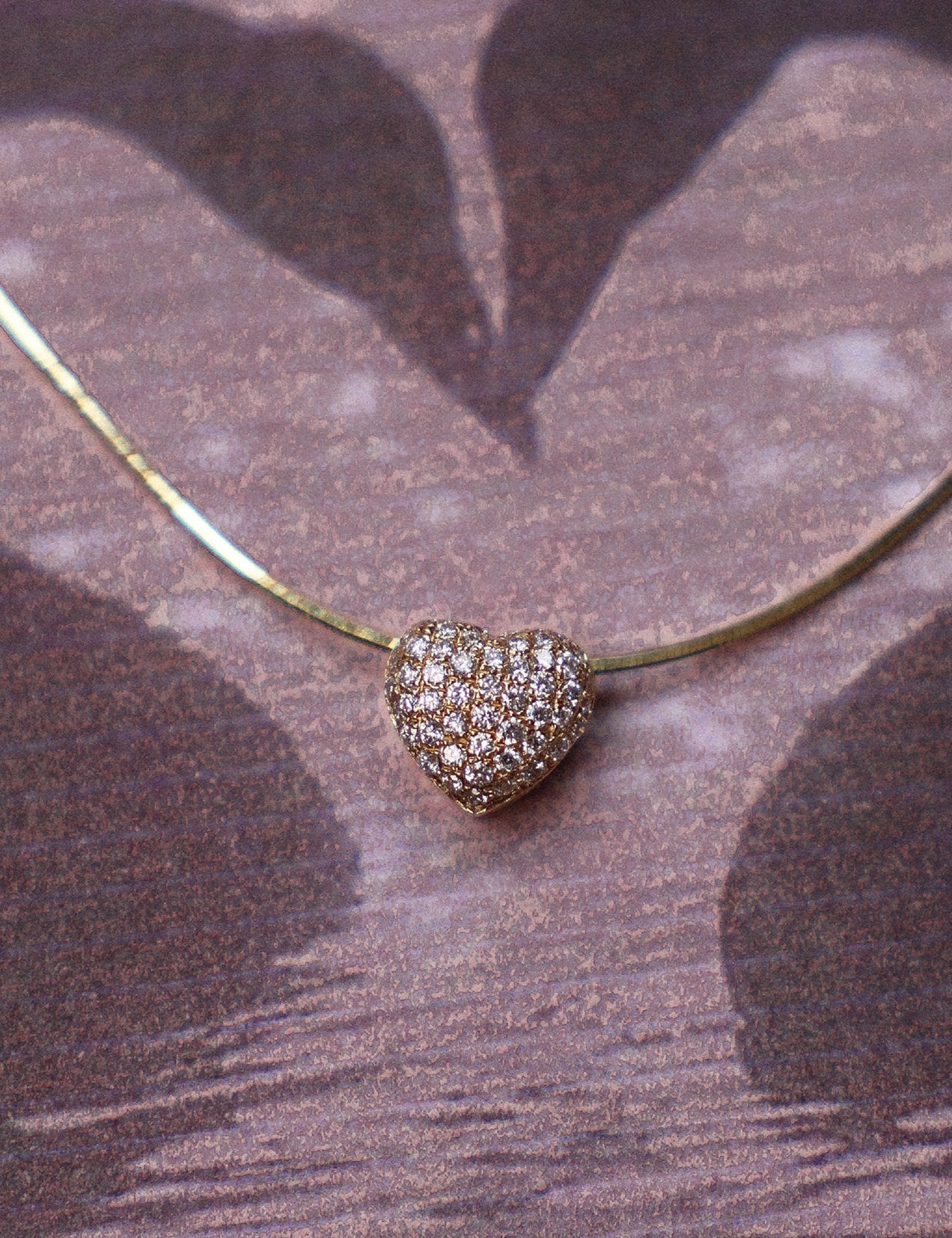 Heart Diamond Bubble Pendent - SIA Jewelry