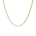 Herringbone Snake Gold Chain - SIA Jewelry