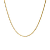 Herringbone Snake Gold Chain - SIA Jewelry