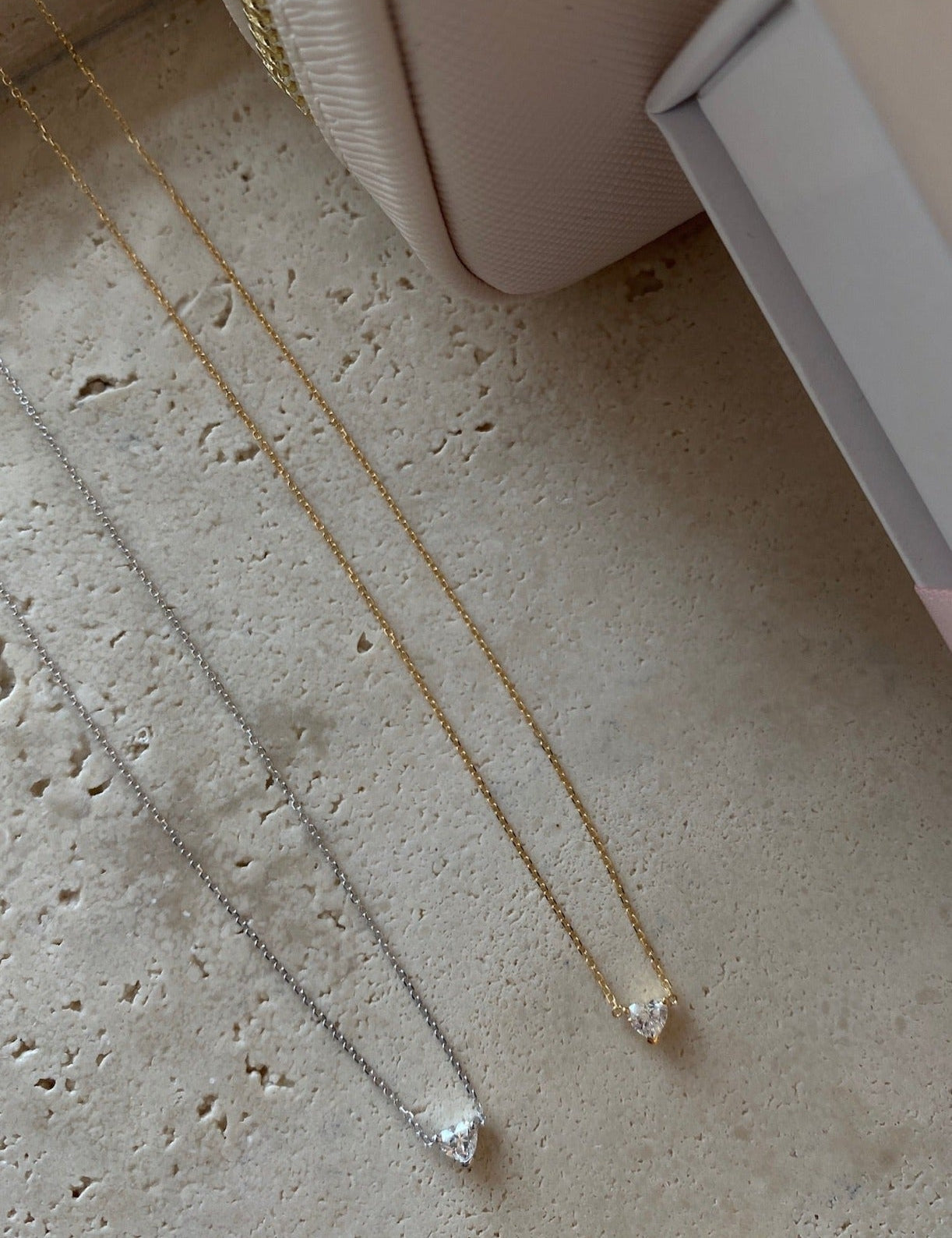 Hilda Heart Diamond Necklace - SIA Jewelry