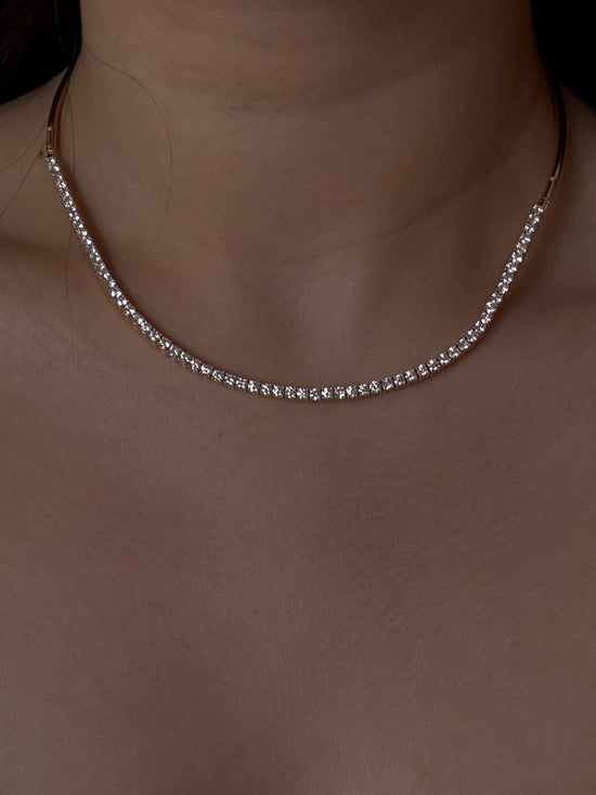 Interchangeable Dualité Diamond Tennis Necklace - SIA Jewelry