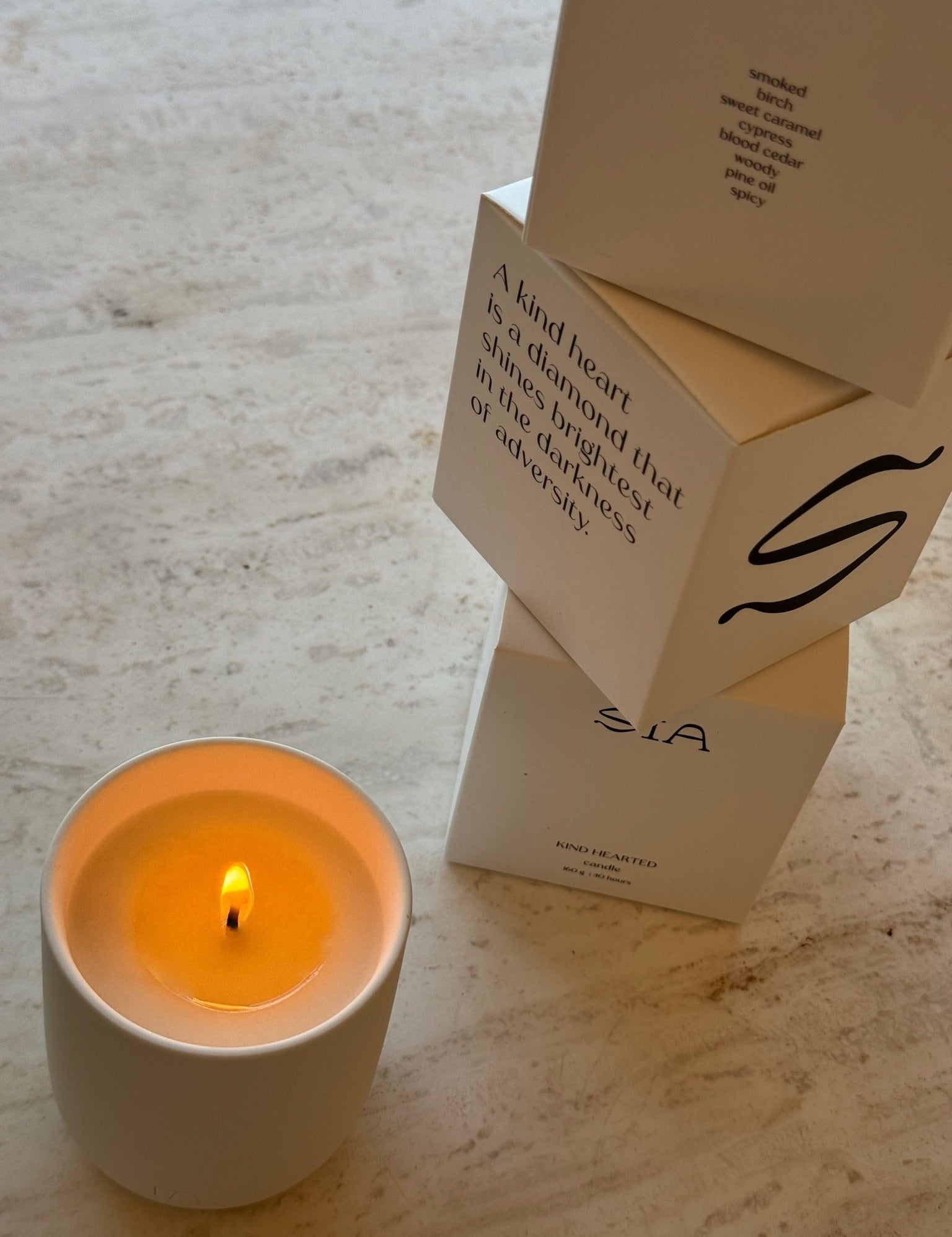 Kind Hearted Candle - SIA Jewelry