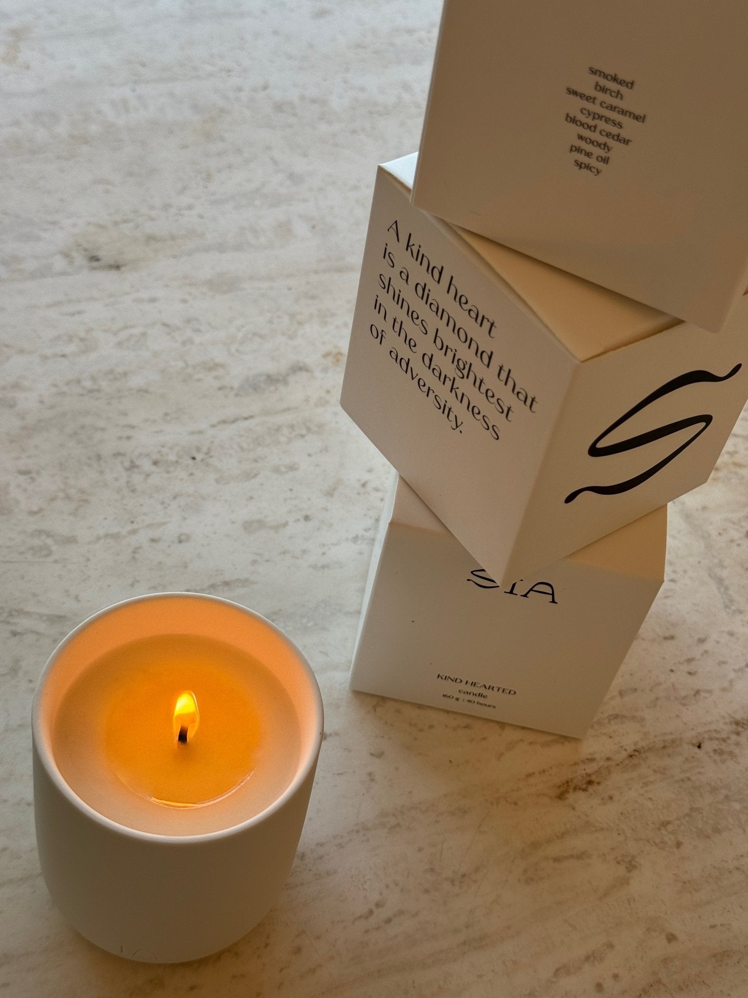 Kind Hearted Candle - SIA Jewelry