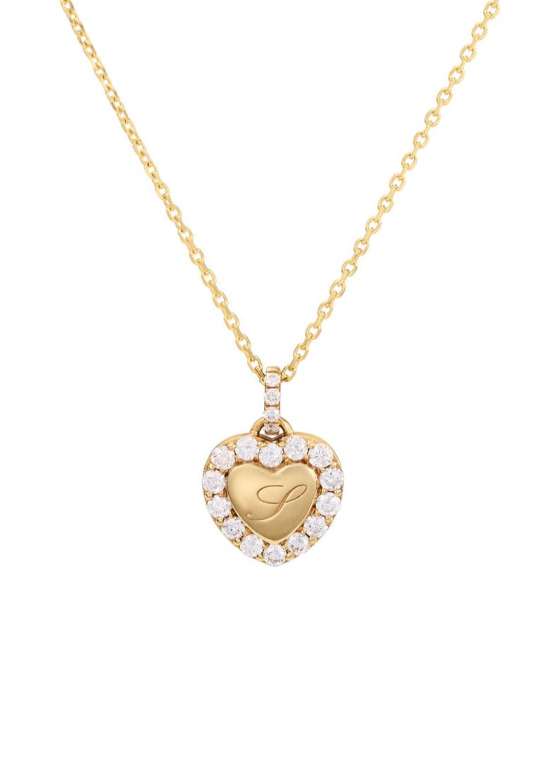 Kylie Heart Diamond Pendent - SIA Jewelry