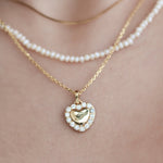 Kylie Heart Diamond Pendent - SIA Jewelry