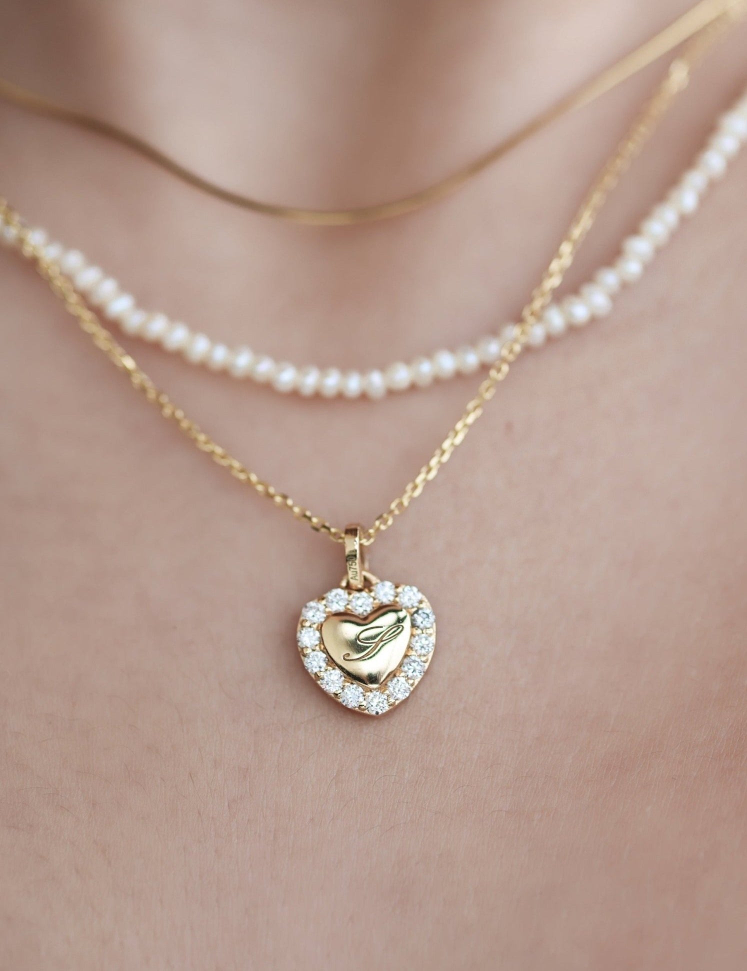 Kylie Heart Diamond Pendent - SIA Jewelry