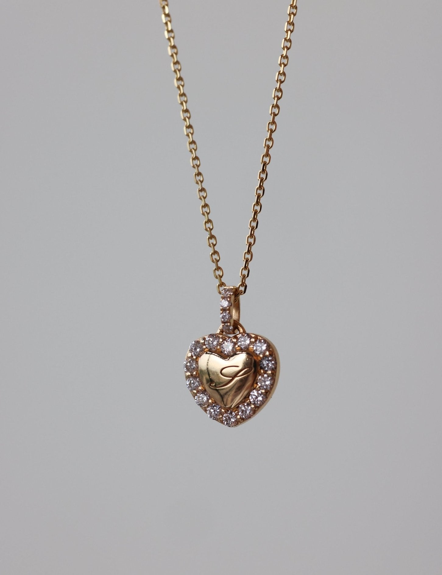Kylie Heart Diamond Pendent - SIA Jewelry