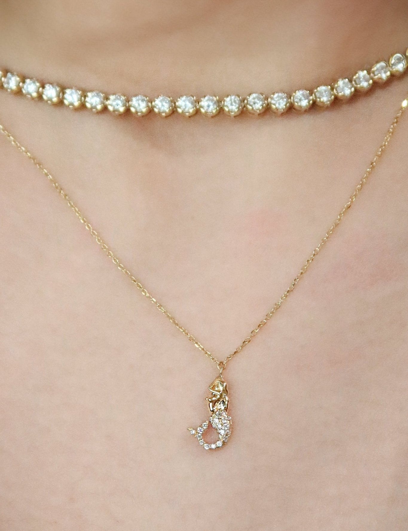 Mermaid Diamond Necklace - SIA Jewelry