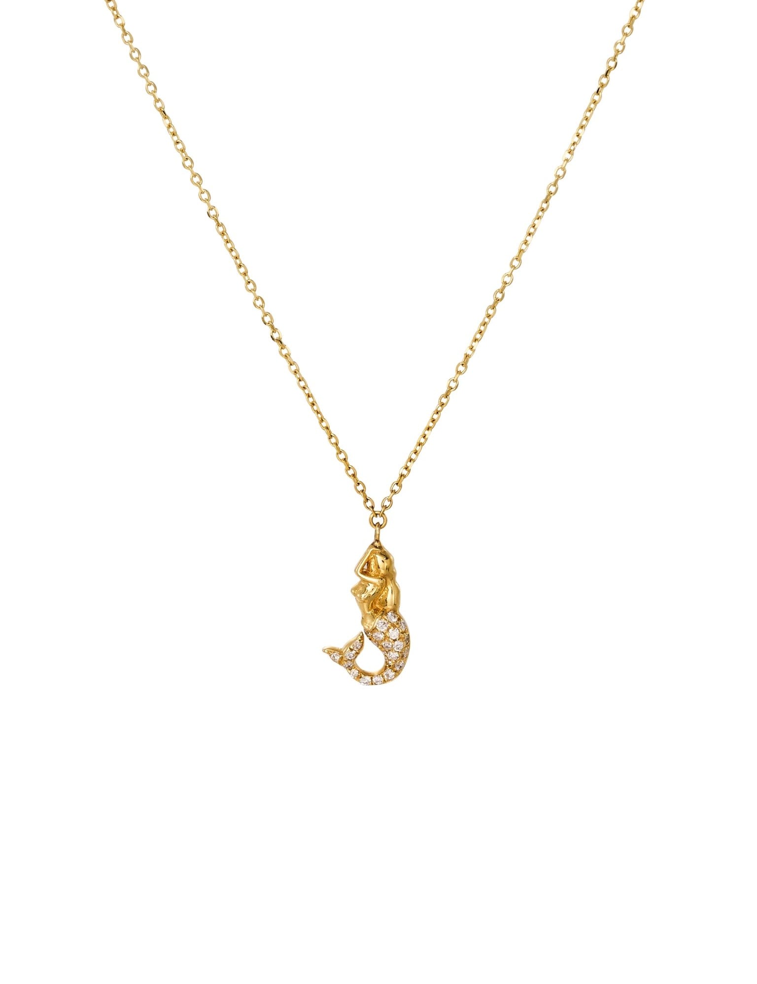 Mermaid Diamond Necklace - SIA Jewelry