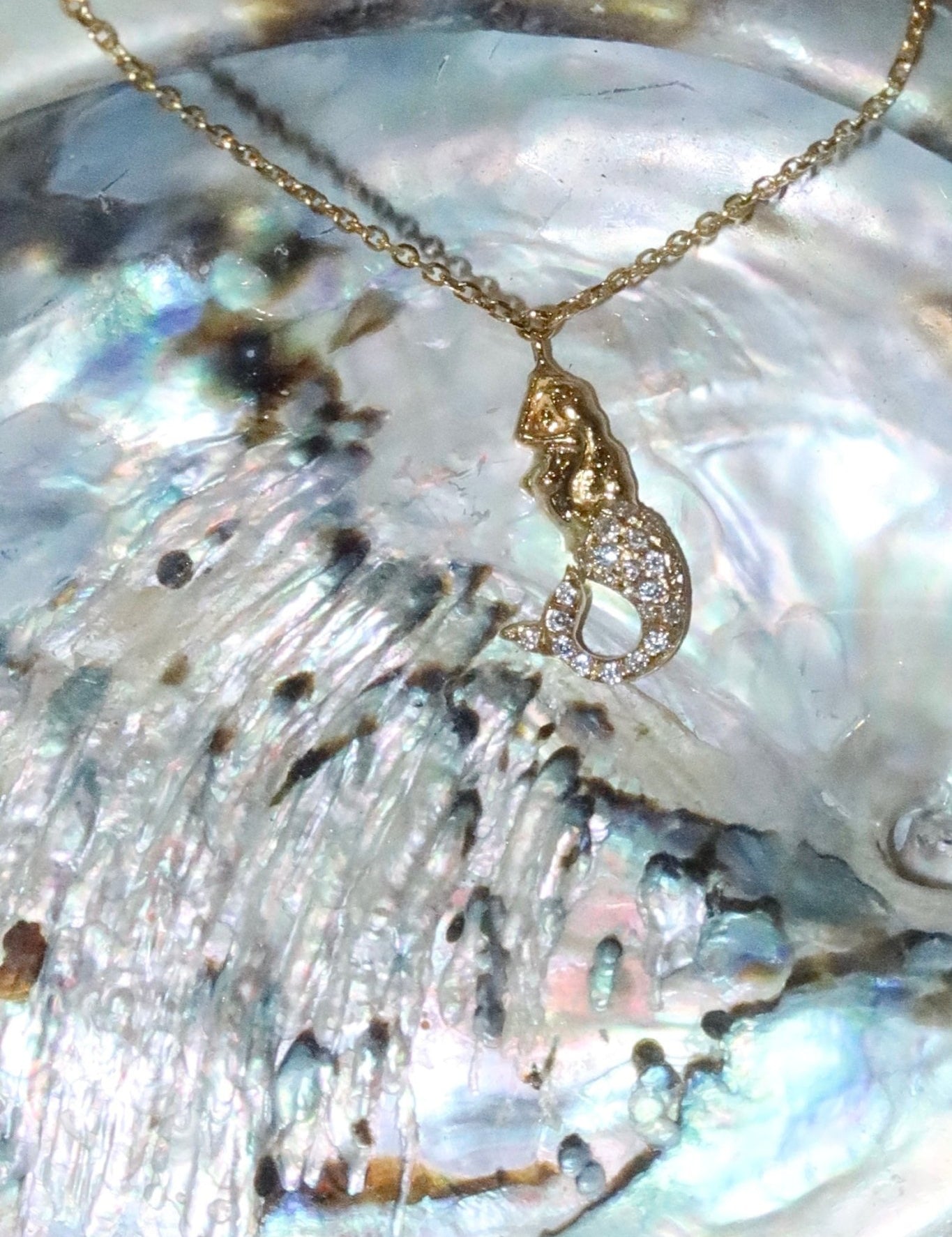 Mermaid Diamond Necklace - SIA Jewelry