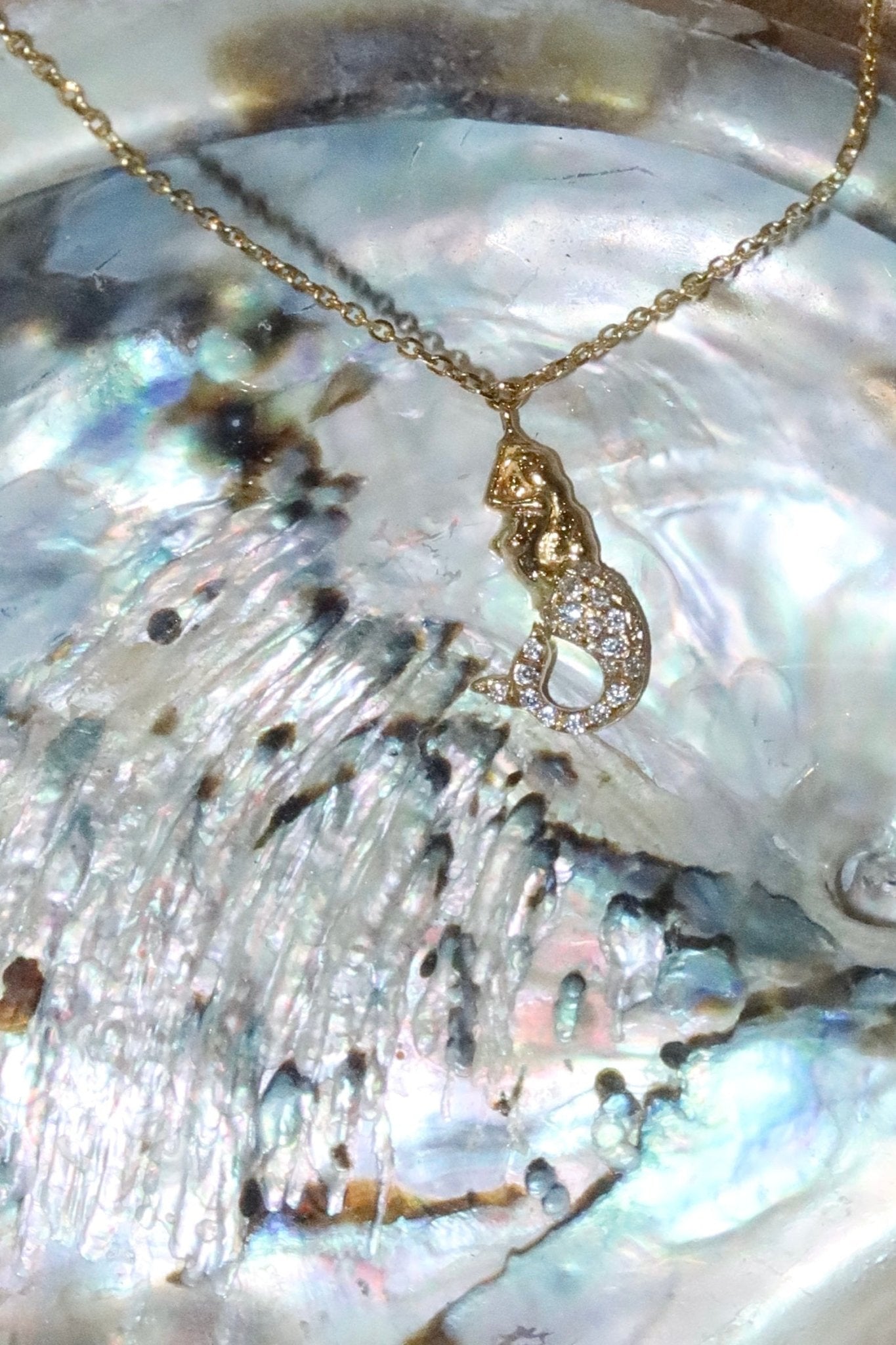 Mermaid Diamond Necklace - SIA Jewelry