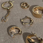 Mika Gold Huggie - SIA Jewelry