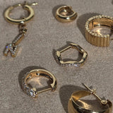 Mika Gold Huggie - SIA Jewelry