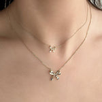 Mini Audrey Ribbon Necklace - SIA Jewelry