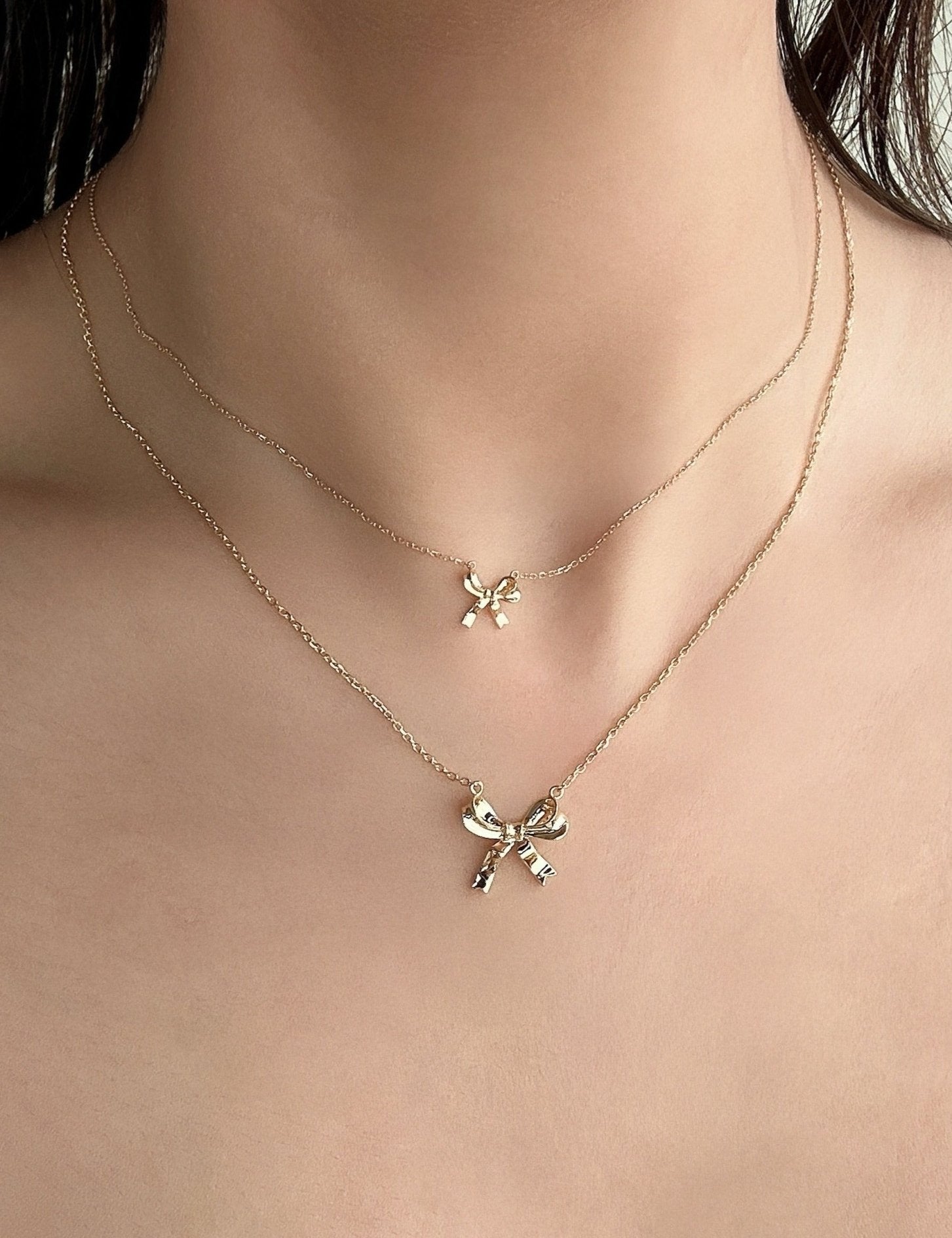 Mini Audrey Ribbon Necklace - SIA Jewelry