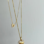 Mini Kylie Heart Diamond Necklace - SIA Jewelry