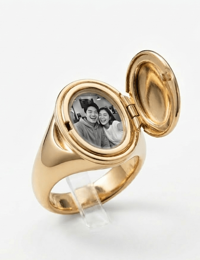 Monument Locket Signet Ring - SIA Jewelry