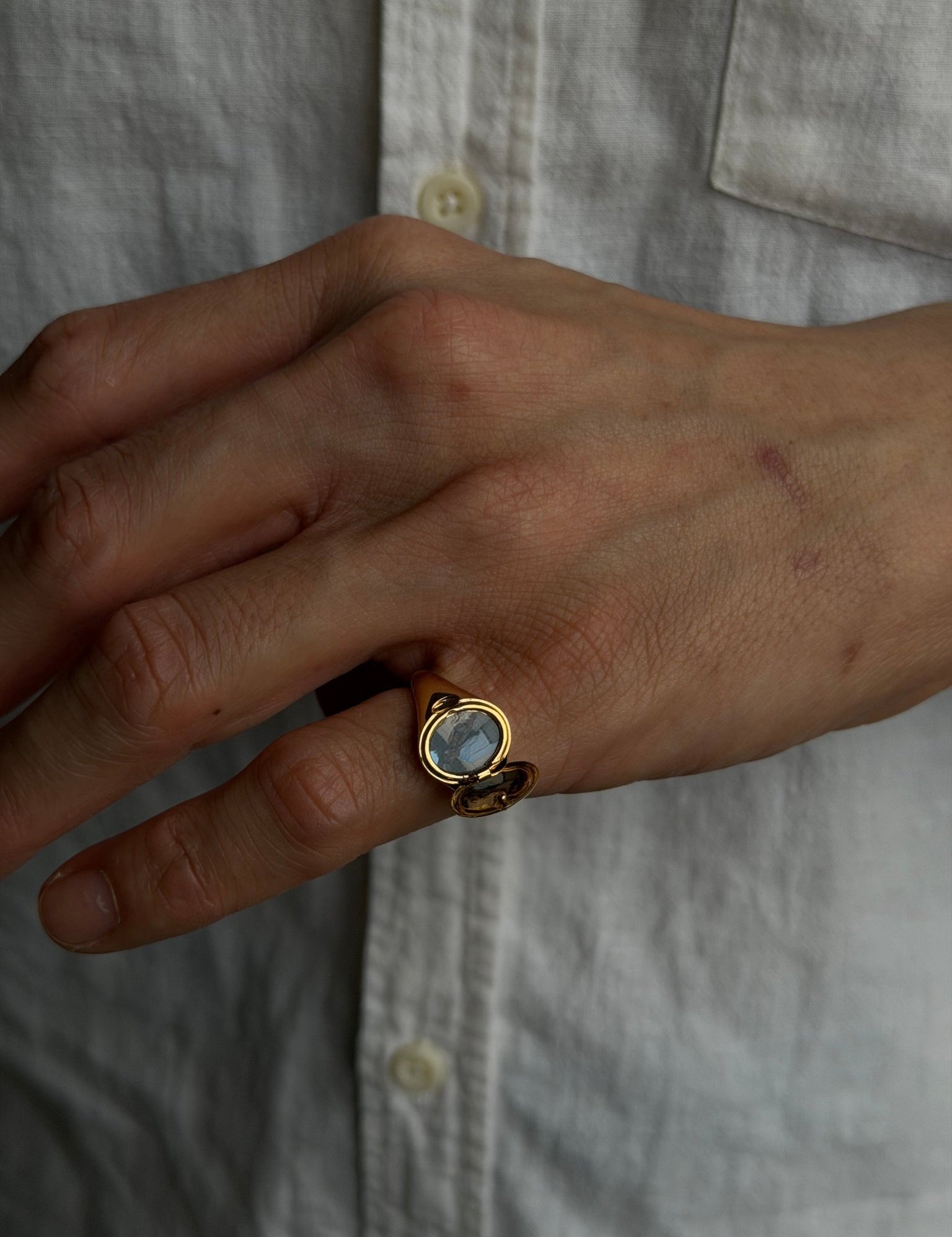 Monument Locket Signet Ring - SIA Jewelry