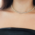 Natasha Tennis Diamond Necklace - SIA Jewelry