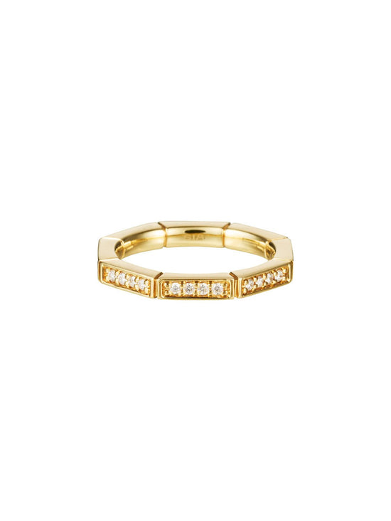 Octagon Diamond Full Eternity Ring - SIA Jewelry
