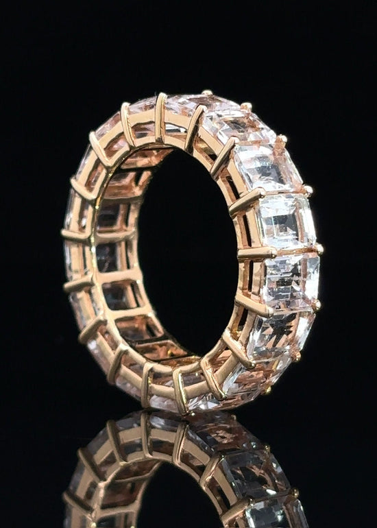 One&Only Morganite Eternity Ring - SIA Jewelry