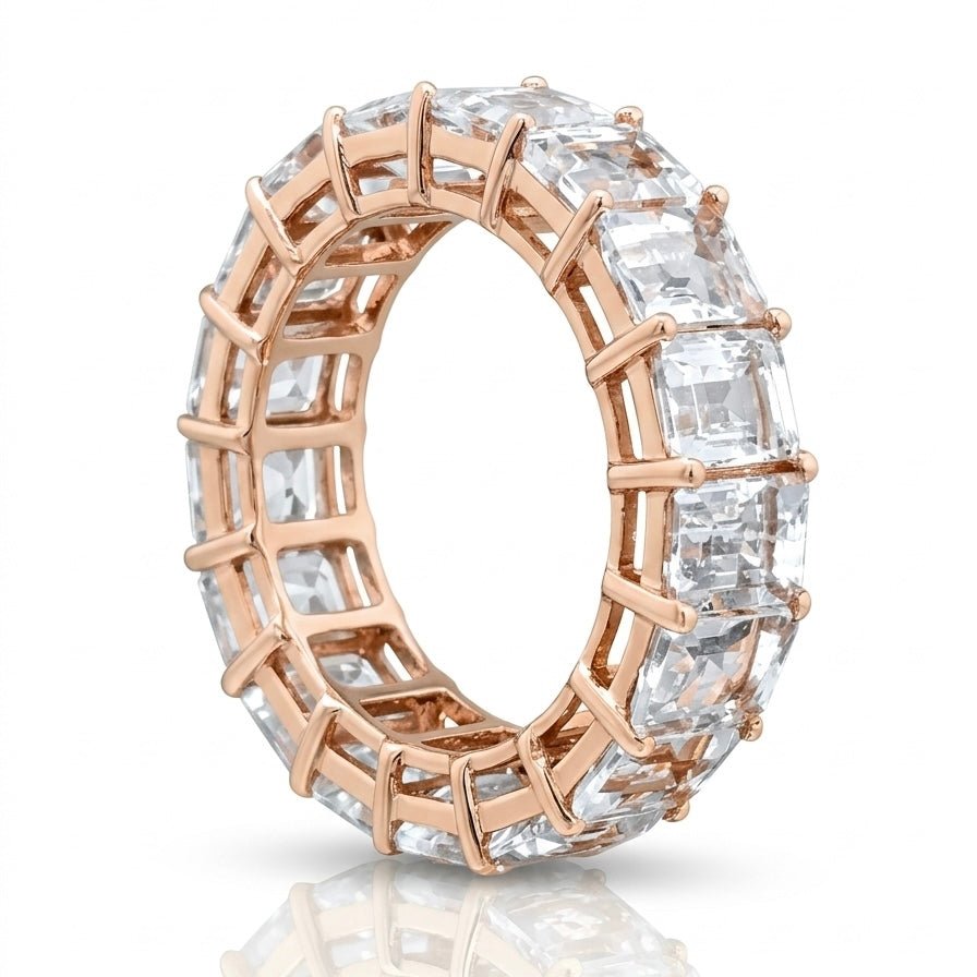 One&Only Morganite Eternity Ring - SIA Jewelry