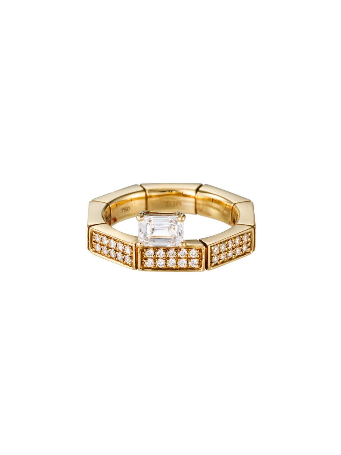 Oscar Octagon Diamond Ring - SIA Jewelry