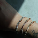 Paved Cuban Chain Bracelet - SIA Jewelry