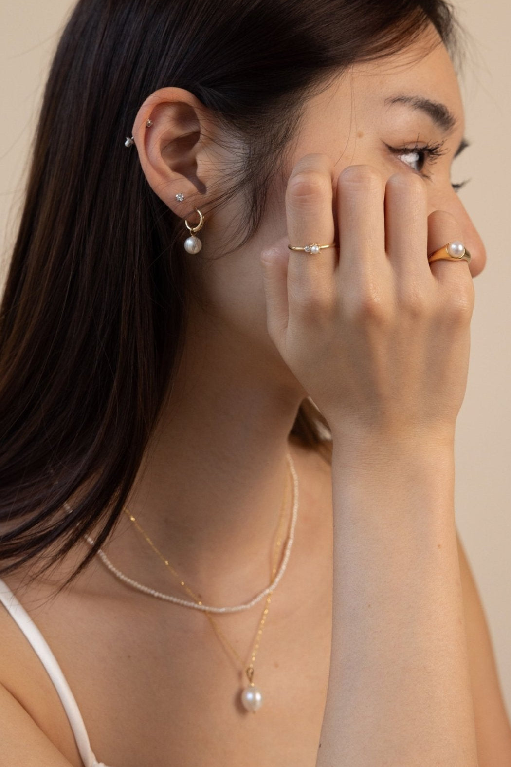 Pearl Signet Ring - SIA Jewelry