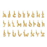 Petite Bubble Gold Nameplate Chain Necklace - SIA Jewelry