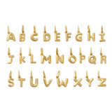 Petite Bubble Gold Nameplate Chain Necklace - SIA Jewelry