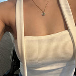 Petite Nadia Tennis Diamond Necklace - SIA Jewelry