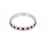 Forma Ruby Wrap Band Ring
